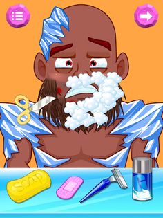 Superhero Shave: Shaving Games - Screenshot 2