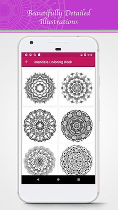 Mandala Coloring Book - Screenshot 2