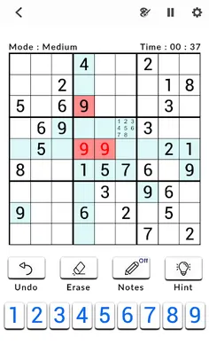 Sudoku Classic - Screenshot 2