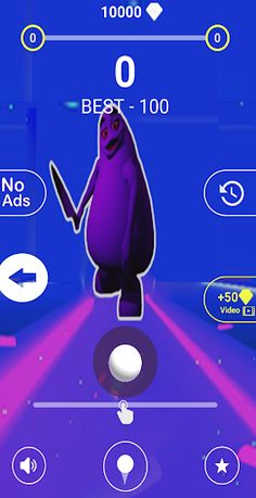 The Grimace Shake Tiles Hop - Screenshot 1