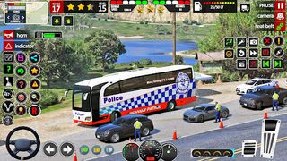 US Police Bus Games 3D - Screenshot 3