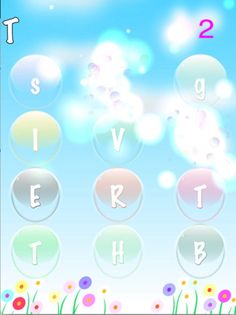 Bubble Pop Letters & Shapes - Screenshot 3
