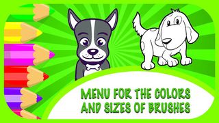 Merry Pets Coloring Book - Screenshot 3