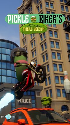 Pickle Biker's: Mobile - Screenshot 1