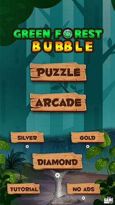 Green Forest Bubble - Screenshot 2