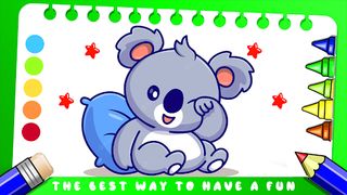 Bleu Koala Coloring Book - Screenshot 1