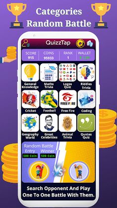 QuizzTap: Quiz Games & Rewards - Screenshot 1
