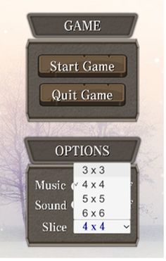 강아지 슬라이드 퍼즐 Cute Puppy Sliding - Screenshot 1