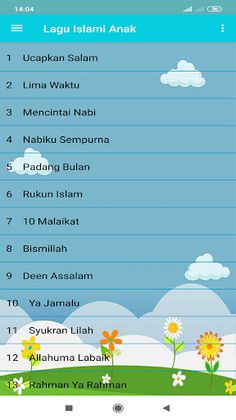 Lagu Islami Anak - offline - Screenshot 3