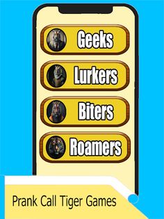 Fake Call Tiger Games - Screenshot 2