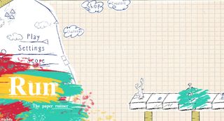The paper runner - Screenshot 1