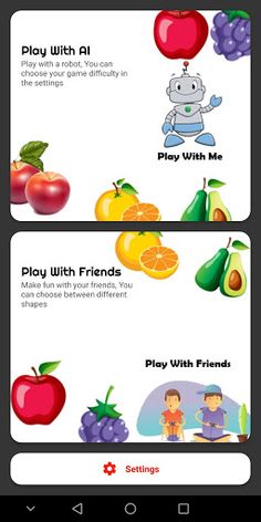 Tic Tac -  With Fruit - Screenshot 2