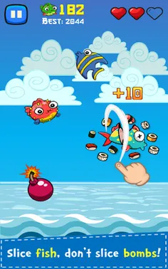 Sushi Ninja - Screenshot 1