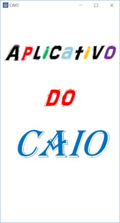APP do Caio - Screenshot 1