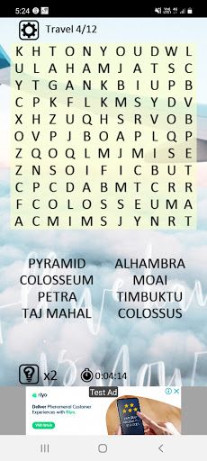 Fun word search Journey - Screenshot 1