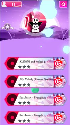 my melody and kuromi Tiles Hop - Screenshot 1