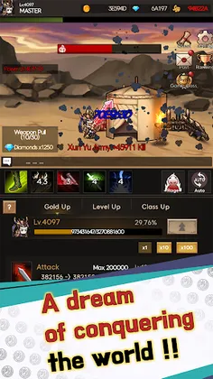 Legend Of CaoCao Idle RPG - Screenshot 1