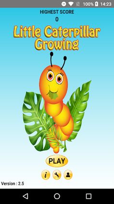 Little Caterpillar Growing - Screenshot 1