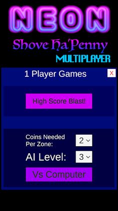 Neon Shove Ha'penny - Screenshot 3
