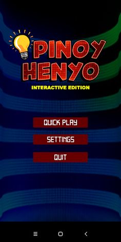 PINOY HENYO : INTERACTIVE E. - Screenshot 1