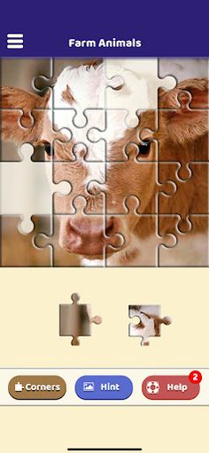 Farm Animals Jigsaw Puzzle - Screenshot 2