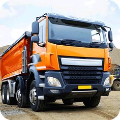 Cargo Truck driving off-road - Screenshot 1