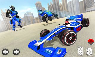 Formula Car Robot Police Game - Screenshot 3