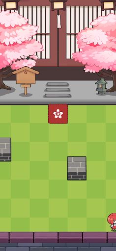 Sakura Courtyard - Sokoban - Screenshot 4