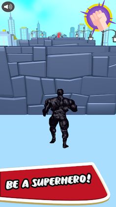 Superhero Runner : Muscle Run - Screenshot 2