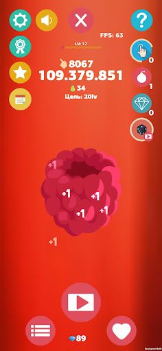 Lucky fruit - фруктовый кликер - Screenshot 3