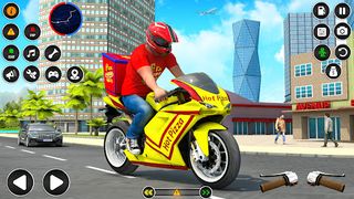 Pizza Delivery Bike Games 3D - Screenshot 1