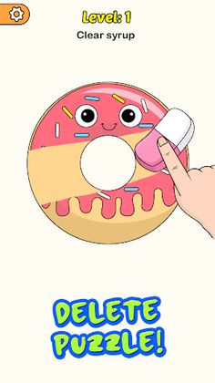 Delete Puzzle : One part - Screenshot 1