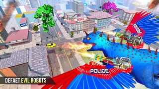 Dino Robot Games Car Transform - Screenshot 3