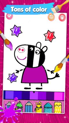 Peppo Piglet - Coloring Book - Screenshot 2