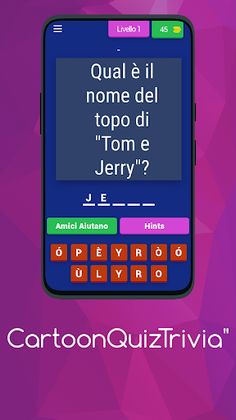 Cartoon Quiz Trivia - Screenshot 1