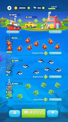 IDLE Fishing Tycoon - Screenshot 2
