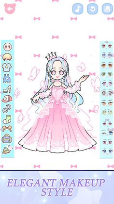 Anime vinder princess dress up - Screenshot 3