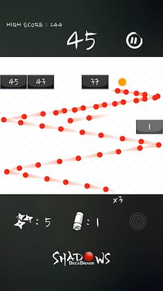 Shadows Brick Breaker - Screenshot 2