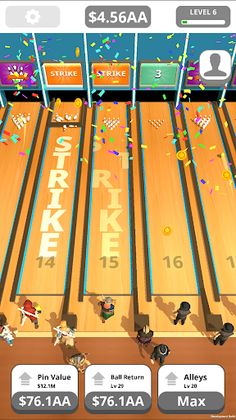 Idle Tap Bowling - Screenshot 1