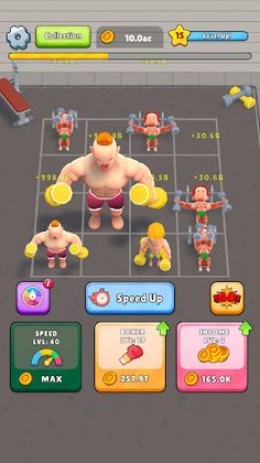 Merge Muscle: Gym Lifting Hero - Screenshot 3