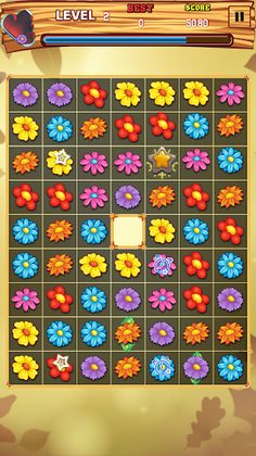 Blossom Garden: Crush Legend - Screenshot 1