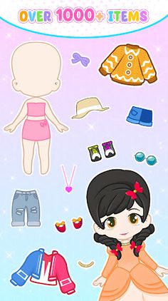 Cute Princess Doll: Dress Up - Screenshot 2