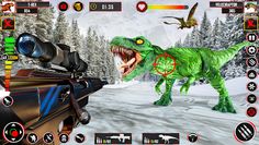 Wild Dino Hunting - Gun Games - Screenshot 2