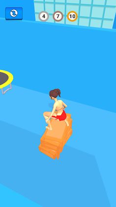 Ragdoll Hoop Flip - Screenshot 1