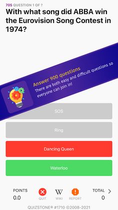 Eurovision Quiz - Screenshot 3