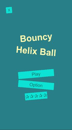 Bouncy Helix Ball - Screenshot 1