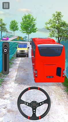 Offroad Bus Driving 3D Offline - Screenshot 2