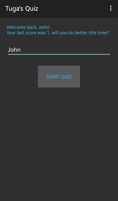 Tuga's Quiz - Screenshot 3