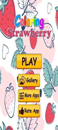 Strawberry Coloring - Screenshot 2