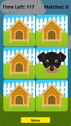 Puppy Playmate Picture Match - Screenshot 2
